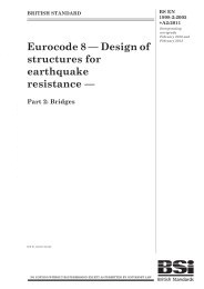 Eurocode 8: Design of structures for earthquake resistance. Bridges (+A2:2011) (incorporating corrigenda February 2010 and February 2012)