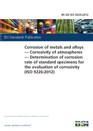 Corrosion of metals and alloys - corrosivity of atmospheres - determination of corrosion rate of standard specimens for the evaluation of corrosivity (ISO 9226:2012)