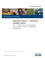 Industrial valves - Testing of metallic valves. Pressure tests, test procedures and acceptance criteria - Mandatory requirements