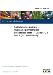 Rotodynamic pumps - Hydraulic performance acceptance tests - Grades 1, 2 and 3 (ISO 9906:2012)