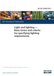 Light and lighting - Basic terms and criteria for specifying lighting requirements (Withdrawn)
