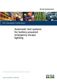 Automatic test systems for battery powered emergency escape lighting