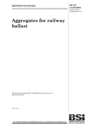 Aggregates for railway ballast (Incorporating corrigendum No. 1)