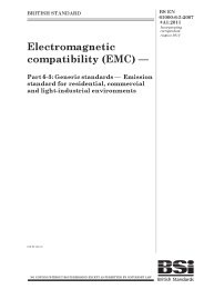 Electromagnetic compatibility (EMC). Generic standards - Emission standard for residential, commercial and light-industrial environments (+A1:2011) (incorporating corrigendum August 2012) (Withdrawn)
