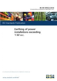 Earthing of power installations exceeding 1 kV a.c. (incorporating corrigendum September 2012) (Withdrawn)