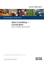 Glass in building - curved glass. Quality requirements