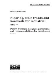 Flooring, stair treads and handrails for industrial use. Common design requirements and recommendations for installation (+A1:2012)