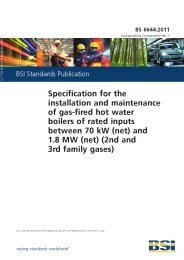 Specification for the installation and maintenance of gas-fired hot water boilers of rated inputs between 70 kW (net) and 1.8 MW (net) (2nd and 3rd family gases) (incorporating corrigendum No. 1)