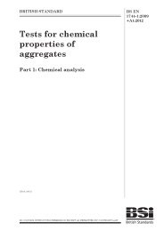 Tests for chemical properties of aggregates. Chemical analysis (+A1:2012)