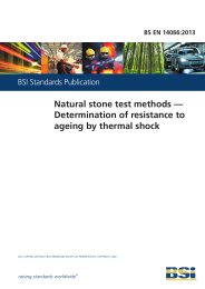 Natural stone test methods - determination of resistance to ageing by ...