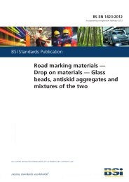 Road marking materials - Drop on materials - Glass beads, antiskid aggregates and mixtures of the two (incorporating corrigendum February 2013)
