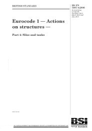 Eurocode 1 - Actions on structures. Silos and tanks (incorporating corrigenda November 2012, March 2013 and July 2013)