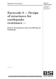 Eurocode 8: Design of structures for earthquake resistance. Assessment and retrofitting of buildings (incorporating corrigenda March 2010 and August 2013)