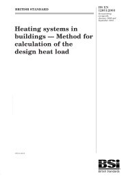 Heating systems in buildings - Method for calculation of the design heat load (incorporating corrigenda January 2009 and September 2013) (Withdrawn)