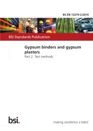 Gypsum binders and gypsum plasters. Test methods