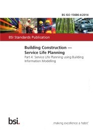 Building construction - Service life planning. Service life planning using building information modelling
