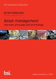 Asset management - Overview, principles and terminology (incorporating corrigendum March 2014)