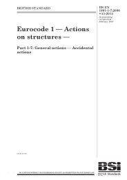 Eurocode 1 - Actions on structures. General actions - Accidental actions (+A1:2014) (incorporating corrigendum February 2010)