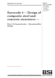 Eurocode 4 - Design of composite steel and concrete structures. General rules - Structural fire design (+A1:2014) (incorporating corrigenda July 2008 and August 2014)