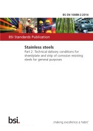 Stainless steels. Technical delivery conditions for sheet/plate and strip of corrosion resisting steels for general purposes
