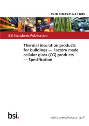 Thermal insulation products for buildings - Factory made cellular glass (CG) products - Specification (+A1:2015)
