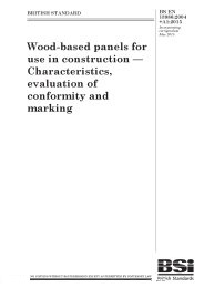 Wood-based panels for use in construction - characteristics, evaluation of conformity and marking (+A1:2015) (incorporating corrigendum May 2015)