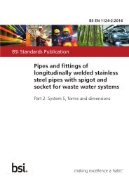 Pipes and fittings of longitudinally welded stainless steel pipes with spigot and socket for waste water systems. System S, forms and dimensions