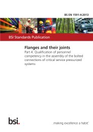 Flanges and their joints. Qualification of personnel competency in the assembly of the bolted connections of critical service pressurized systems