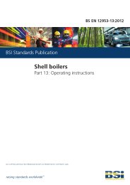 Shell boilers. Operating instructions