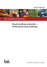 Road marking materials - Preformed road markings