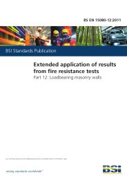 Extended application of results from fire resistance tests. Loadbearing masonry walls
