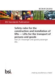 Safety rules for the construction and installation of lifts - lifts for the transport of persons and goods. Passenger and goods passenger lifts (incorporating corrigendum November 2015) (Withdrawn)