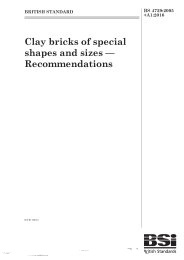 Clay bricks of special shapes and sizes - recommendations (+A1:2016)