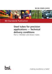 Steel tubes for precision applications - Technical delivery conditions. Welded cold drawn tubes