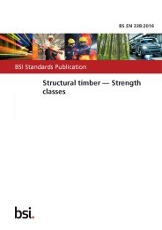 Structural timber - strength classes