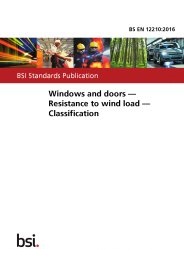 Windows and doors - resistance to wind load - classification