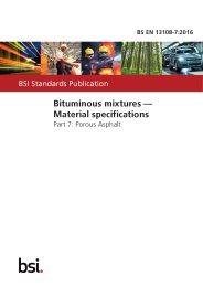 Bituminous mixtures - material specifications. Porous asphalt
