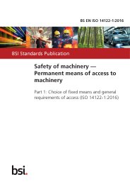 Safety of machinery - permanent means of access to machinery. Choice of fixed means and general requirements of access (ISO 14122-1:2016)