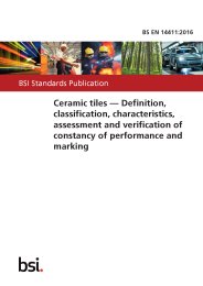 Ceramic tiles - definitions, classification, characteristics, assessment and verification of constancy of performance and marking