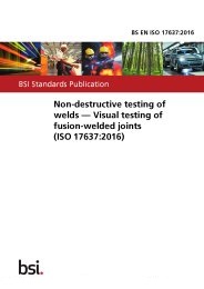 Non-destructive testing of welds - visual testing of fusion-welded joints (ISO 17637:2003)