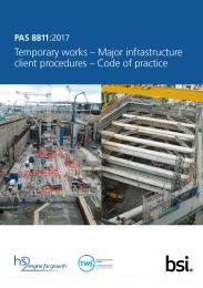 Temporary works - major infrastructure client procedures - code of practice
