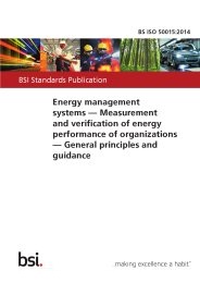 Energy management systems - measurement and verification of energy performance of organizations - general principles and guidance