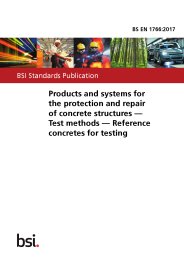 Products and systems for the protection and repair of concrete structures - Test methods - Reference concretes for testing