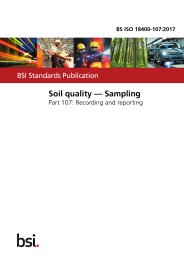 Soil quality - sampling. Recording and reporting
