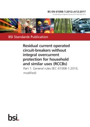 Residual current operated circuit-breakers without integral overcurrent protection for household and similar uses (RCCBs). General rules (IEC 61008-1:2010, modified) (+A12:2017) (Incorporating corrigenda January 2014 and May 2016)