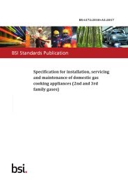 Specification for installation, servicing and maintenance of domestic gas cooking appliances (2nd and 3rd family gases) (+A1:2017)