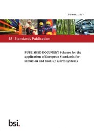 Scheme for the application of European Standards for intrusion and hold-up alarm systems