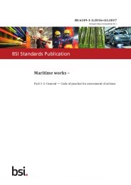 Maritime works. General - code of practice for assessment of actions (+A1:2017) (Incorporating corrigendum No. 1)