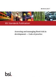 Assessing and managing flood risk in development - code of practice