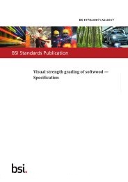 Visual strength grading of softwood - specification (+A2:2017)